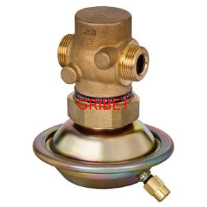AVP-F DN 20  Kvs 6,3 m3/h  (0,3 bar) - regulator ciśnienia na powrót Danfoss