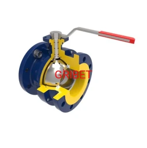 Zawór kulowy FIG.565 DN32 kołnierzowy ZETKAMA