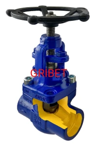 Zawór zaporowy Fig.213 zGLO DN40 PN8 wyk.01 Zetkama