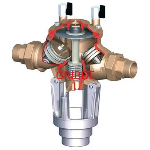  Zawór  antyskażeniowy  zBAC Fig.406 DN50 PN10 wyk.34 Zetkama